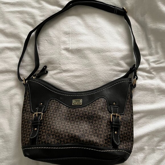 🎉Purse Sale🎉 BOC Born Concept Brown/Tan Adjustable Crossbody Purse - Picture 7 of 7